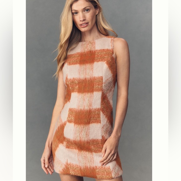 Nwt en saison tweed shift mini dress - Picture 2 of 7